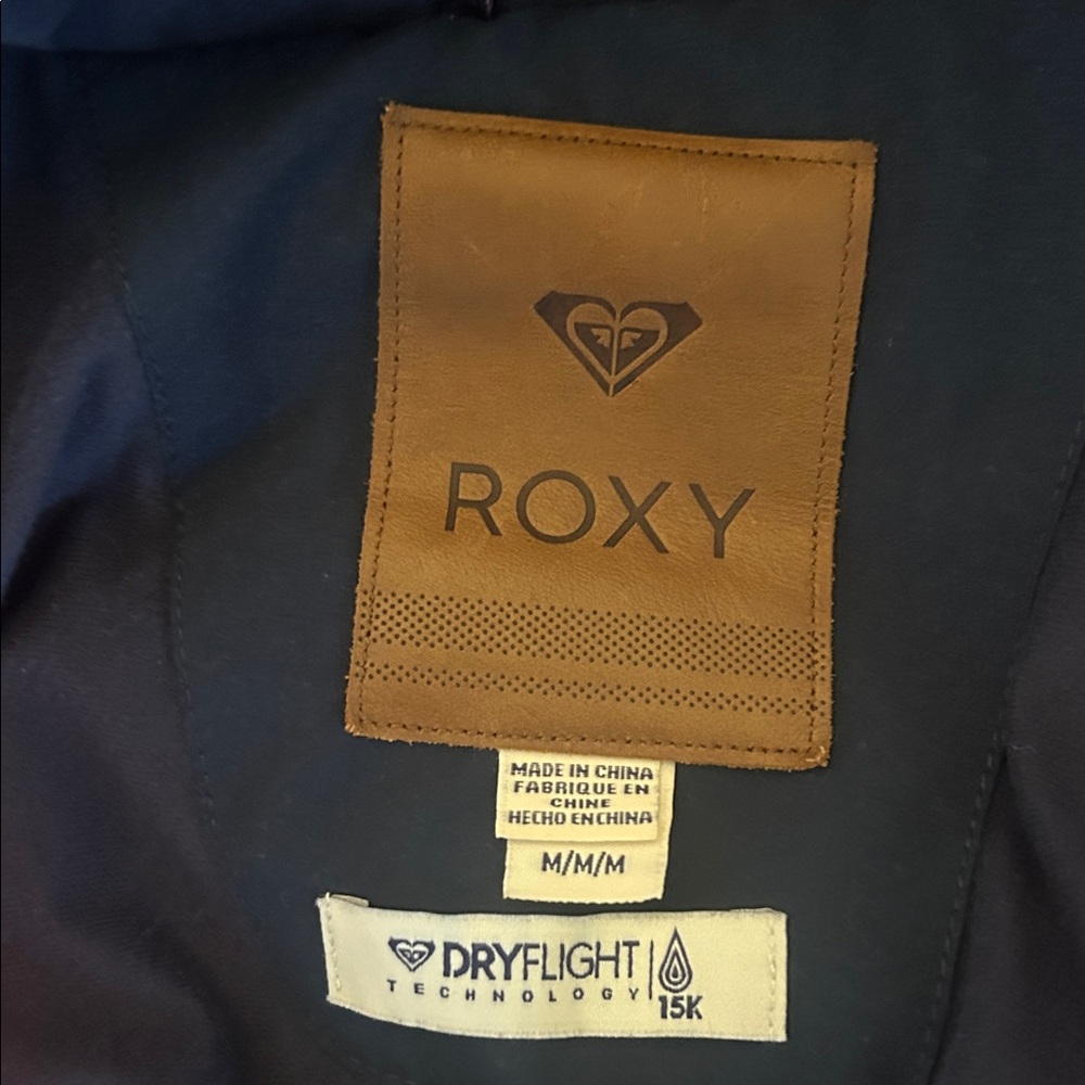 Roxy interesting design ski snowboard Jacket coat… - image 2